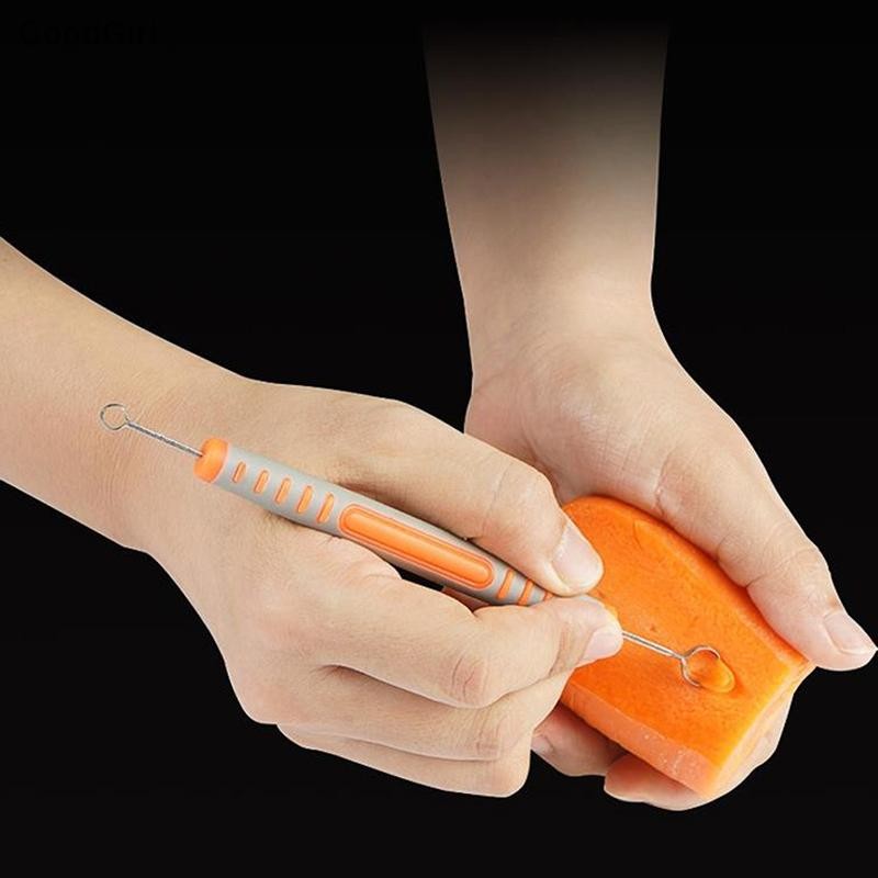 [GoodGirl] Công cụ kết cấu đồ gốm Dao khắc thủ công DIY Tay cầm bằng nhựa Vòng hai đầu Khắc Dao đất sét Công cụ khắc mịn VN