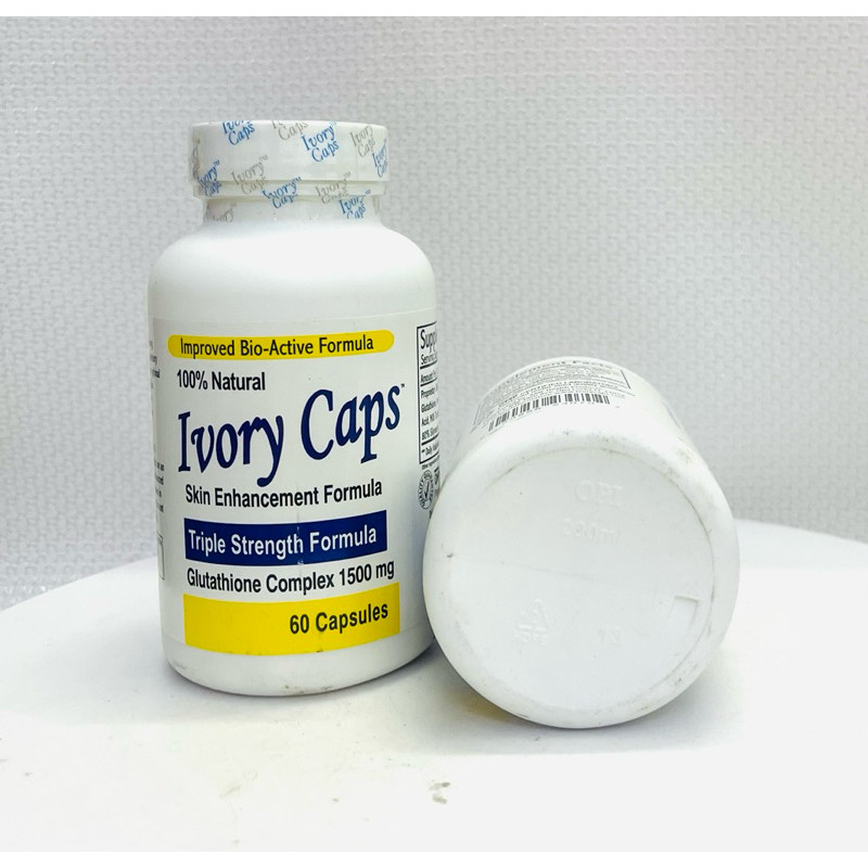 ivory caps glutathione 3000mg Viên uống trắng da Ivory Caps Glutathione 1500mg , USA - Lọ 60 viên , NN
