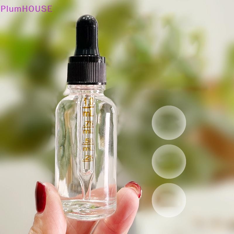 PlumHOUSE Chai Nhỏ Giọt Có Cân Thuốc Thử Giọt Mắt Thủy Tinh Trong Suốt Hương Liệu Chất Lỏng Pipet Chai Có Thể Đổ Lại Chai Du Lịch VN