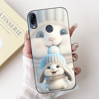Dành Cho Asus Zenfone Max Pro (M1) ZB601KL ZB602KL Ốp Lưng Hoạt Hình Đáng Yêu Thỏ Bé Gái Mềm Cho Asus X00TD X00TDB X00TDA X00T
