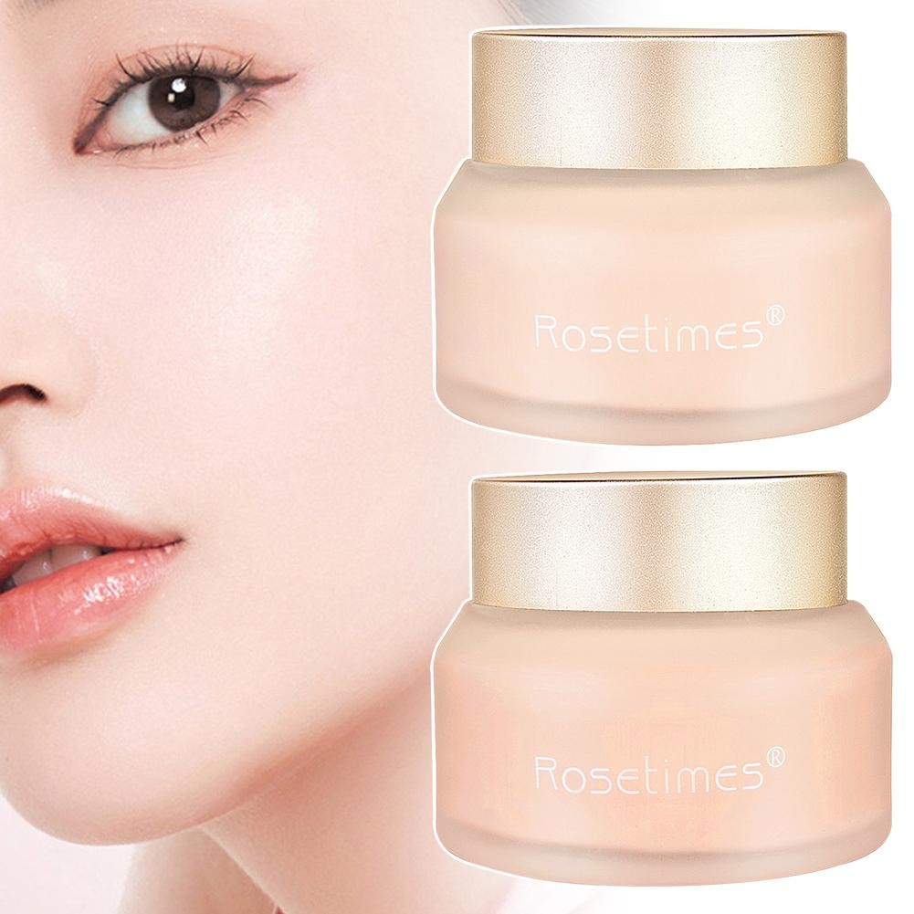 Learnever 30g Kem Nền Mềm Mịn Chống Thấm Nước Chống Mồ Hôi Kem Dưỡng Ẩm Nền Che Phủ Trang Điểm O4k3