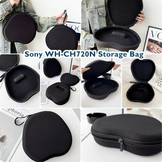 [imamura] Dành Cho Tai Nghe Sony WH-CH720N Vỏ Tai Nghe EVA Màu Đen Nguyên Chất Vỏ Hộp Đựng Tai Nghe Túi Bảo Quản