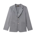 Áo Blazer Nam Nỉ Dạ Dáng Slim Fit Hàn Quốc Áo Khoác Vest Nam Lịch Lãm Giữ Ấm Nhẹ Dễ Phối Đồ - TUTO5 Menswear — ảnh 3