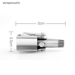 Airpeccutin Thép không gỉ Hướng dẫn sử dụng Tông đơ cắt tóc mũi Bộ tẩy mũi EN