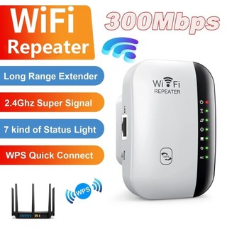 Bộ lặp WiFi 300Mbps Bộ mở rộng WiFi Bộ khuếch đại WiFi Tăng cường WiFi Tín hiệu Wi Fi 802.11N Điểm truy cập lặp lại Wi-Fi không dây tầm xa