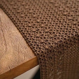 Mandyhome Dệt Tua Rua Cotton Vải Lanh Bàn Chạy Khăn Trải Bàn Trà Nghệ Thuật Placemat Bàn Thảm Đảng Ảnh Nền Vải