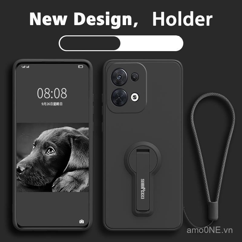 Vỏ ốp điện thoại OPPO Reno 8 5G OPPO reno8 Pro 5G 2022 Reno 10 Pro 5G vỏ mềm Ốp bảo vệ silicon lỏng Ốp cản chống sốc mịn thiết kế mới 360 ° có giá đỡ ytxzzj01
