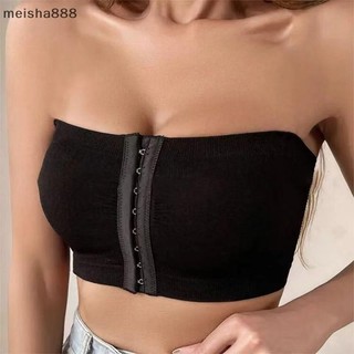 Meisha888 Gợi Cảm Nút Trước Dây Áo Ngực Cho Nữ Không Dây Liền Mạch Bralettes Nữ Áo Ngực Không Dây Hỗ Trợ Mềm Mại Plus Kích Thước Ống Top Đẹp