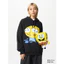 Cặp đôi nam nữ dành cho cha mẹ và con cái UT SpongeBob SquarePants in hình áo len có mũ trùm đầu rộng rãi Áo len dài tay 477905