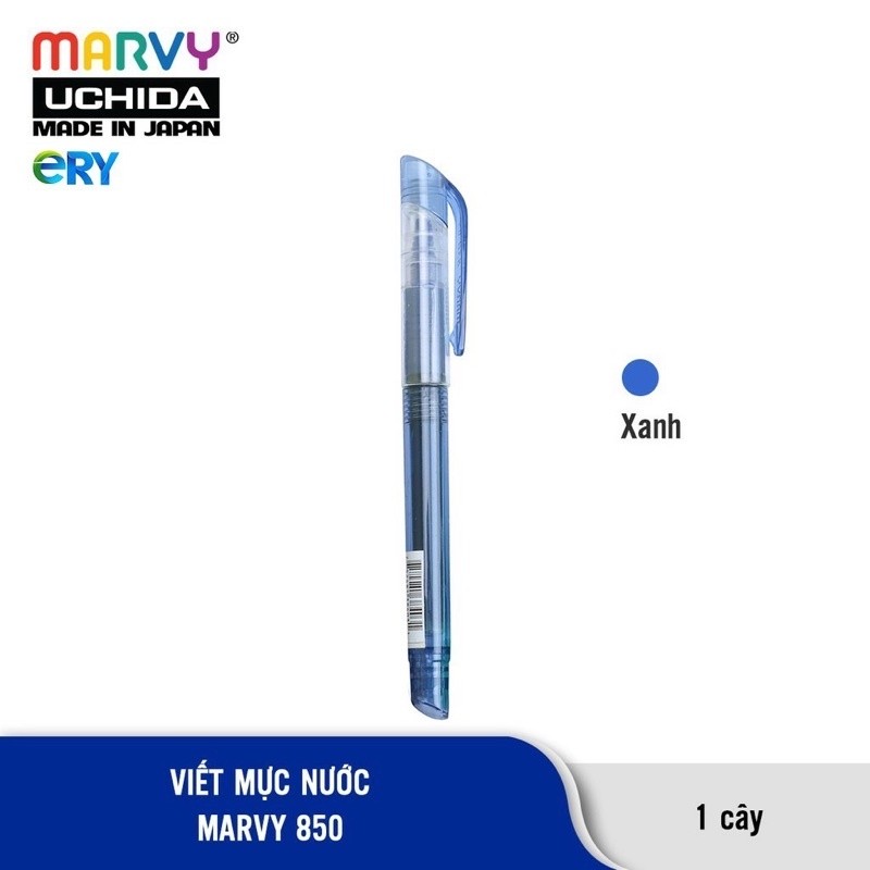 [ BÁN 3 CÂY ]  Bút bi nước gel Marvy Tough Ball 850 nét 0.5mm nhiều màu