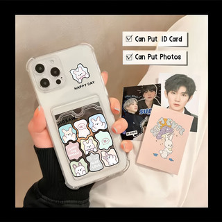 Ốp Lưng Cho Xiaomi Redmi 12 Note 13 Pro 12S 10 11 7 8 12S 9 14C 13C 10C 12C 9A 9C 8T A1 A2 Plus K60 Ultra Vỏ Mềm TPU Gấu Trúc Thỏ Ảnh Ví Trong Suốt