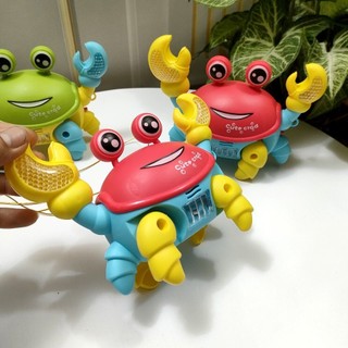 Con Cua Đồ Chơi Cho Bé Trai, Bé Gái – Chạy Pin, Phát Nhạc và Sáng Đèn, Đồ Chơi Vui Nhộn Cho Trẻ Em
