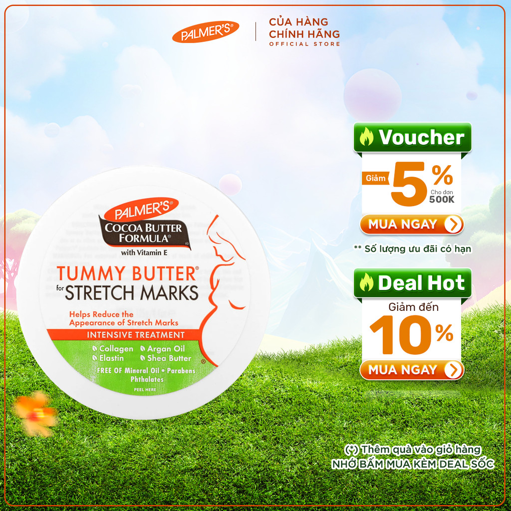 Ảnh Bơ dưỡng ẩm mờ rạn da cuối thai kỳ đến sau sinh Palmer's 125g 1
