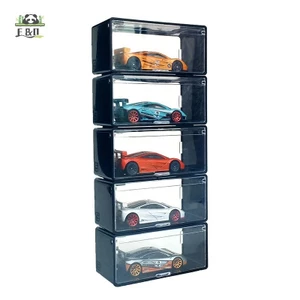 1 Cái Hộp Bảo Quản Có Thể Xếp Chồng Chống Bụi Trong Suốt Không Có Mô Hình Diecast Ô Tô Hộp Trưng Bày Xe Ô Tô Hợp Kim Trẻ Em Hộp Bảo Quản Mô Hình Ô Tô EMKK