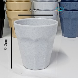 [Giá Xưởng] Ly trà đá nhựa Melamine kích thước Ø8.6 x 9.2cm 250ml 4 màu