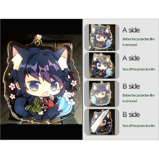 Móc khóa hoạt hình phainon mydeimos móc chìa khóa nam honkai Star Rail cho Nữ Móc Khóa Acrylic hình kawaii thờ