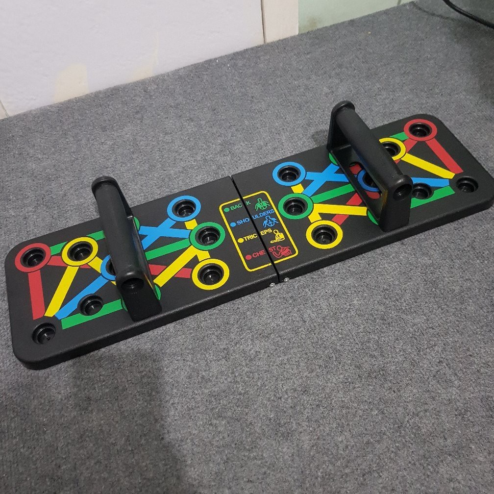 Bảng chống đẩy đa năng Push Up Board, dụng cụ hỗ trợ hít đất tập ngực, vai tại nhà