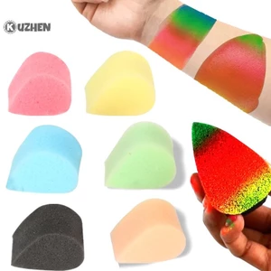 KUZHEN 10 Chiếc Mặt Sơn Bọt Biển Cánh Hoa Xốp Xốp Tranh Thủ Công Bộ Vẽ Tranh Cơ Thể HOT