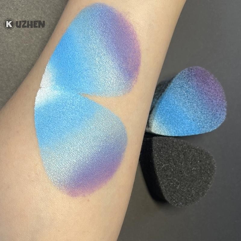 KUZHEN 10 Chiếc Mặt Sơn Bọt Biển Cánh Hoa Xốp Xốp Tranh Thủ Công Bộ Vẽ Tranh Cơ Thể HOT