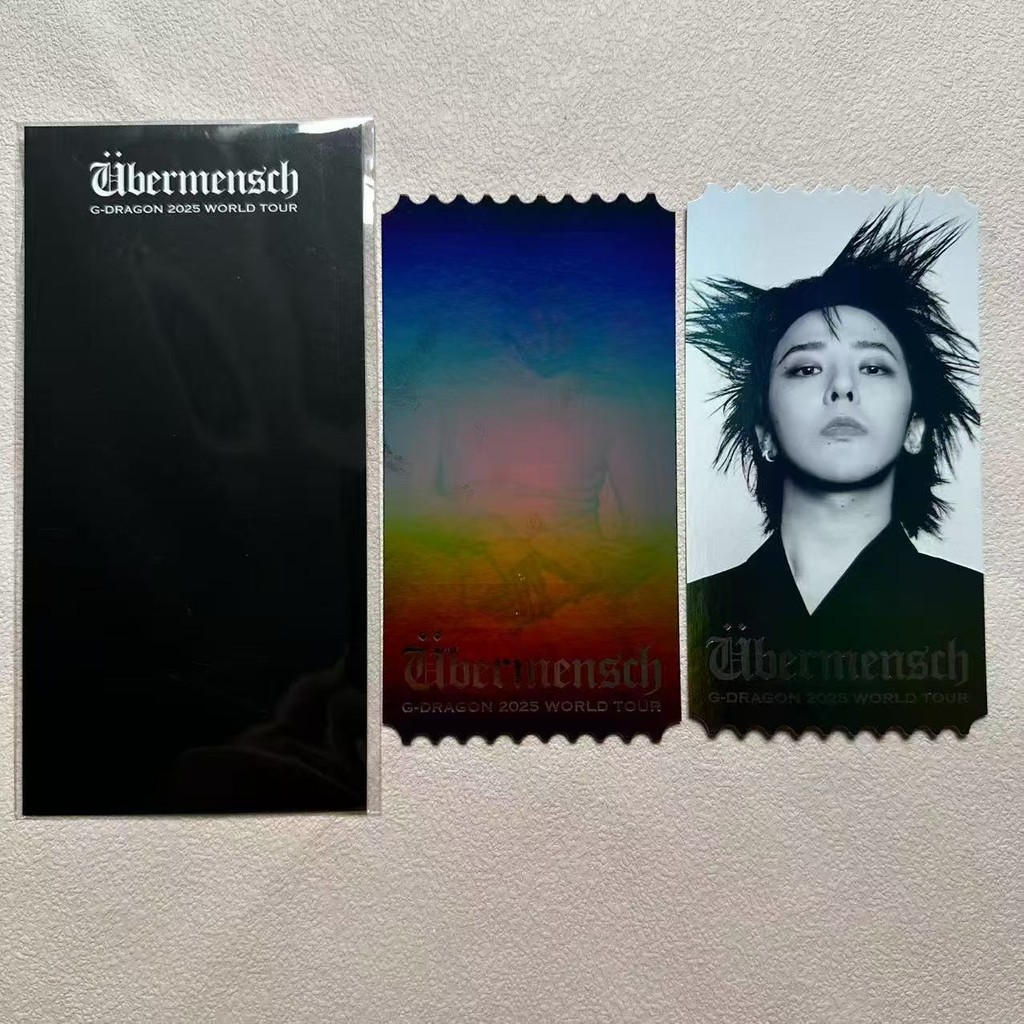 Vé ảnh Tour du lịch thế giới G-DRAGON Übermensch 2025