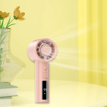 Quạt yên tĩnh Silin Màn hình kỹ thuật số Quạt USB Quạt mạnh Quạt yên tĩnh Quạt di động Quạt đầu giường Thích hợp cho phòng ngủ, văn phòng và văn phòng và