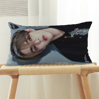 Hàn Quốc Pop Boy Group Seventeen Một Mặt In Hình Gối Polyester Đệm Ô Tô Trang Trí Sofa Nhà (Không Có Lõi Gối)