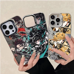 Ốp Lưng Cho OPPO A38 A18 A17 A16K A53 A3S A5S A5 A9 2020 A55 A57 A77 77S Vỏ Kamado Tanjirou Nezuko Zenitsu Kyoujurou Tokitou Muichirou Anime Demon Slayer Chống Sốc