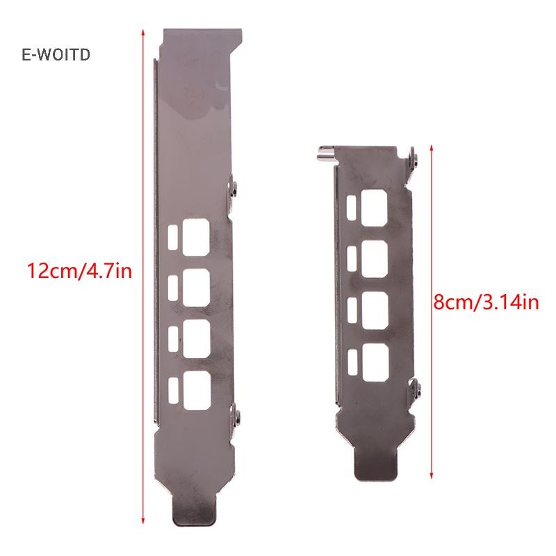 E-woitd Bộ chuyển đổi cấu hình thấp / cao Cổng vách ngăn 4DP cho AMD FirePro W4100 Thẻ Video đồ họa toàn chiều cao nửa chiều cao HNVN