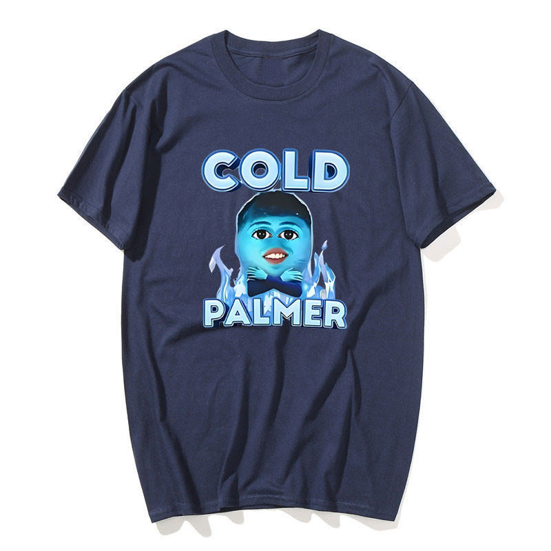 Lạnh Palmer Hài Hước Ngộ nghĩnh Meme Áo nam Nữ Bóng Đá Đồ Họa Tee Áo Sơ Mi Dạo Phố Áo Cotton Dạo Phố Trang Phục