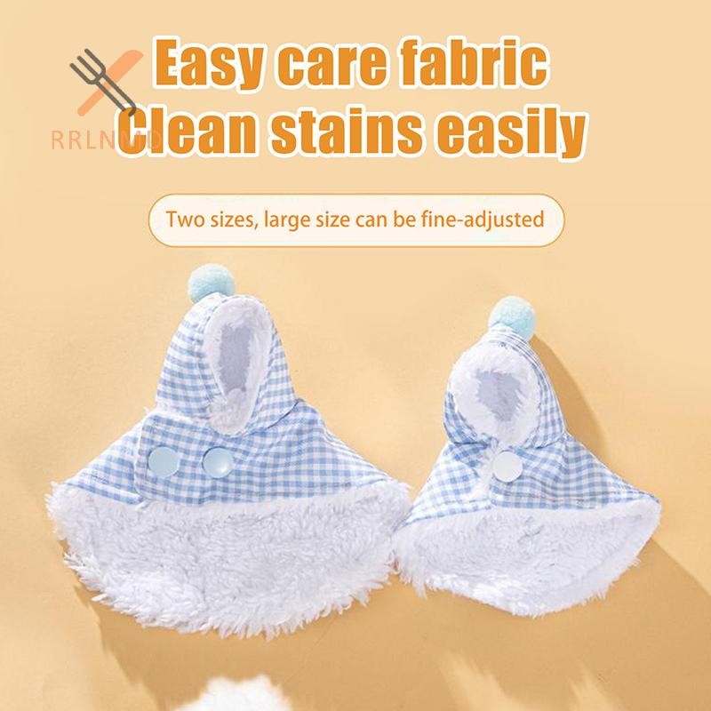 Rrlnmd Ấm Chim Áo Nỉ Giữ Ấm Cho Mùa Đông Đi Chơi Trang Phục Chim Ấm Quần Áo Vẹt Áo Dày Nhiều Màu Sắc Chim Mùa Đông Quần Áo MỚI
