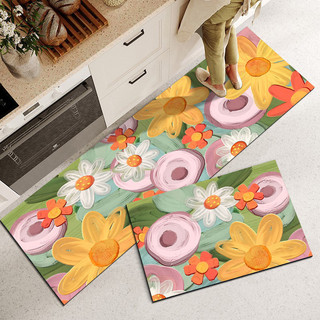 Thảm trải sàn nhà bếp, thảm chống trượt, thảm thấm nước chống bám bẩn, thảm đặc biệt chống dầu, thảm vào cửa, thảm trải sàn phòng tắm