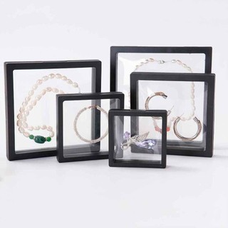 Hộp Đựng Trang Sức Màng PE Trong Suốt, Hộp Hoa Tai Mini Trưng Bày Nữ Trang ALINE