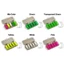 ROLY 5 Mồi Ếch Mini, TPE Jigging Mềm Ếch Mồi Câu Cá, Trộn Màu Mồi Với 5 Móc Ếch-Like Stance Mồi