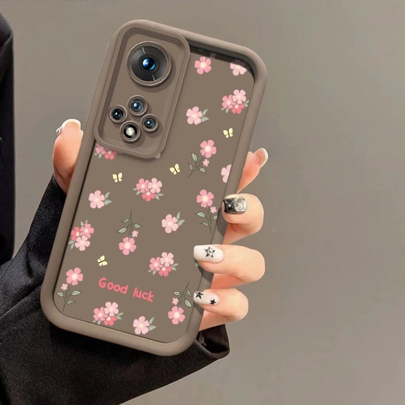 Ốp Lưng Hoa Cây Tương Thích Cho Honor 90 70 50 200 Pro 200Smart 200 Lite X7B 90 Lite Magic 5 4 Pro Vỏ Điện Thoại Mềm Chống Sốc Silicon