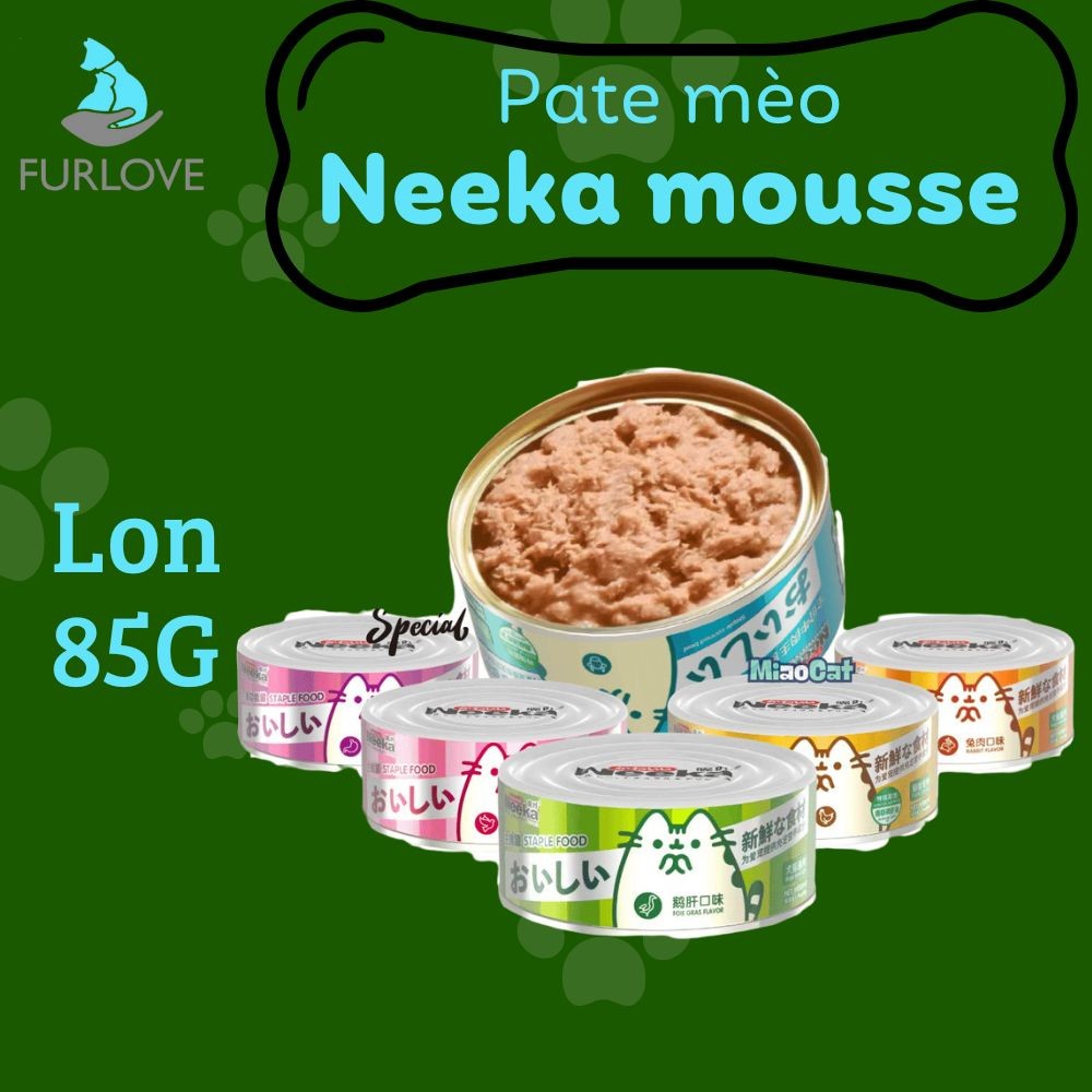 [Dạng Mousse] Pate Neeka Special Lon 85g Cao Cấp Dành Cho Chó Mèo 85G ...