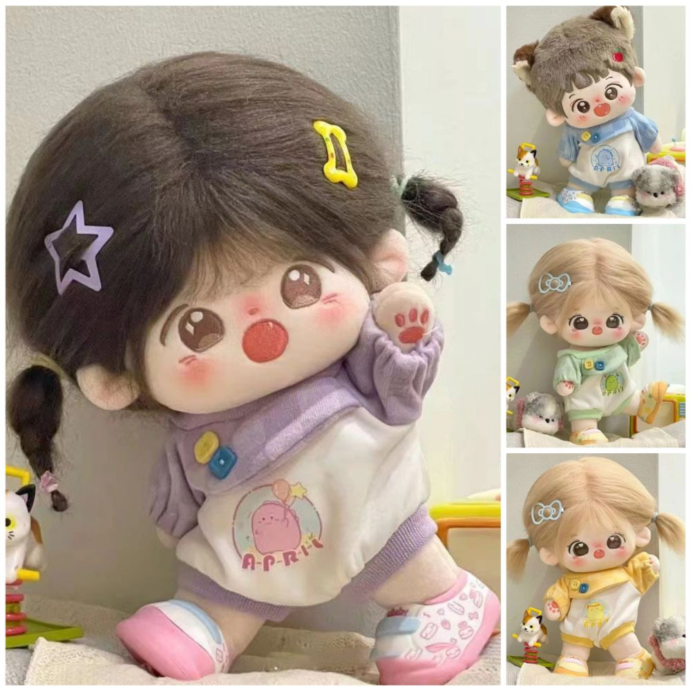 Quần áo & phụ kiện búp bê PICESTADIO 20cm nhiều màu: áo liền quần, đồ ngủ mini, cosplay, thay đổi trang phục