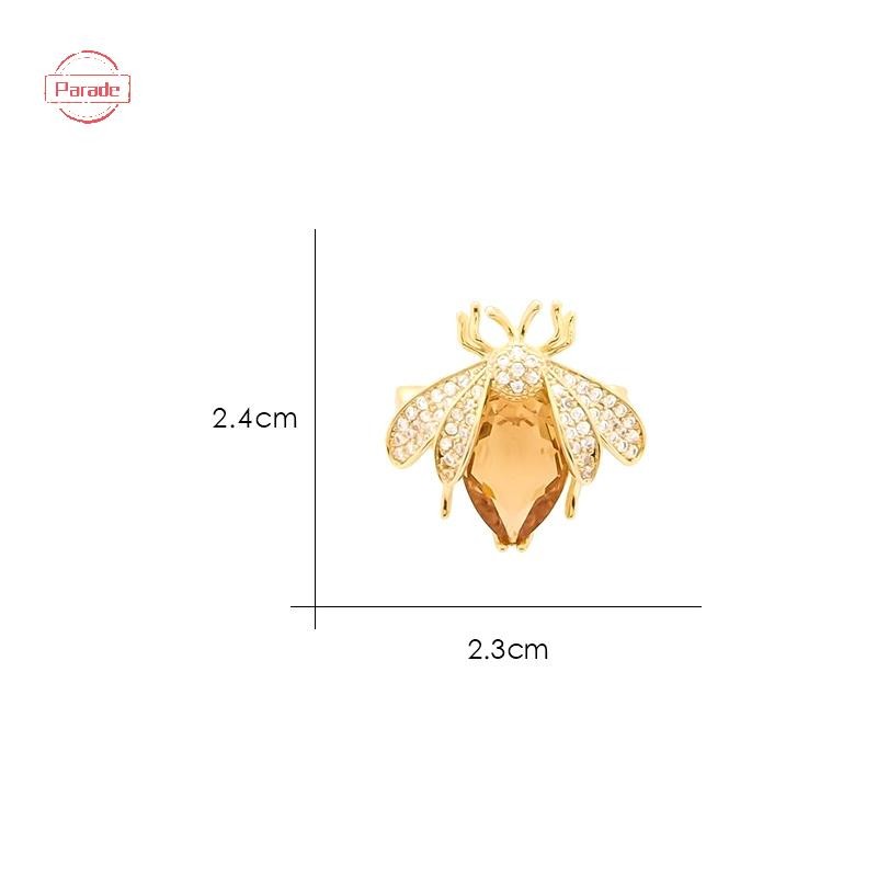Diễu Hành Thời Trang Kim Cương Giả Hình Ong Trâm Cài Cho Nữ Quần Áo Áo Áo Trang Sức Phụ Kiện Quà Tặng VN