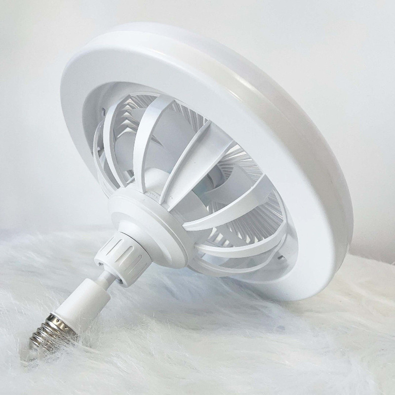 Quạt Trần Đèn，Đèn Quạt LED E27 3 Chế Độ  Đèn 3 Màu Điề，Khiển Từ Xa 2 Trong 1 ，Chức năng tiếng ồn thấp，Quạt đa chức năng