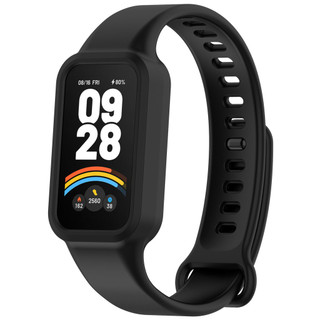 Dành Cho Redmi Band 3 / Xiaomi Band 9 Active 2in1 Dây Đeo Silicon + 3 Miếng Dán Bảo Vệ Màn Hình HD Chống Trầy Xước