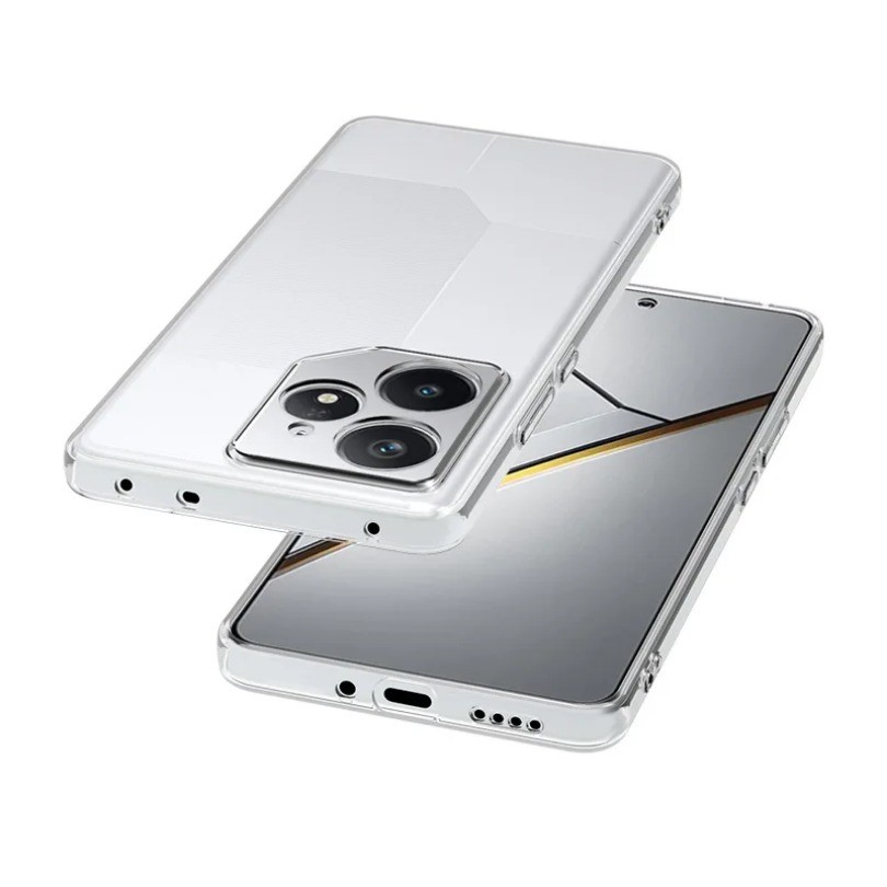 Ốp điện thoại TPU mềm mỏng trong suốt cho Realme Neo7 Neo 7 5G Phiên bản toàn cầu Fundas Capa