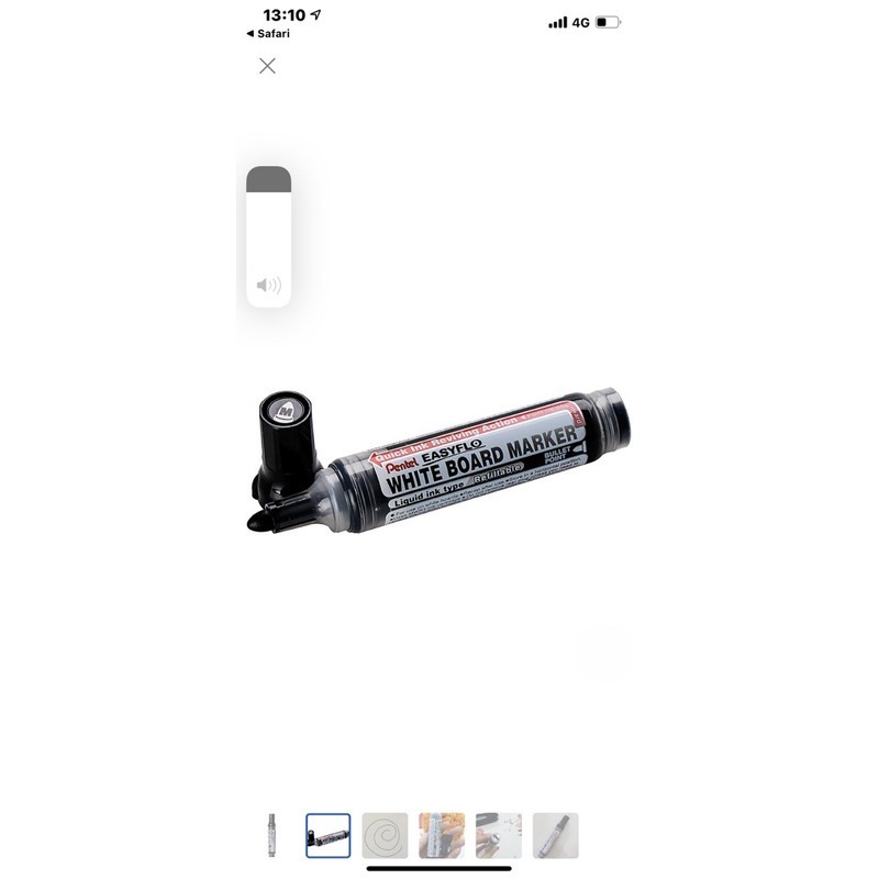 Bút Lông Bảng Thay Mực Pentel - MW50M