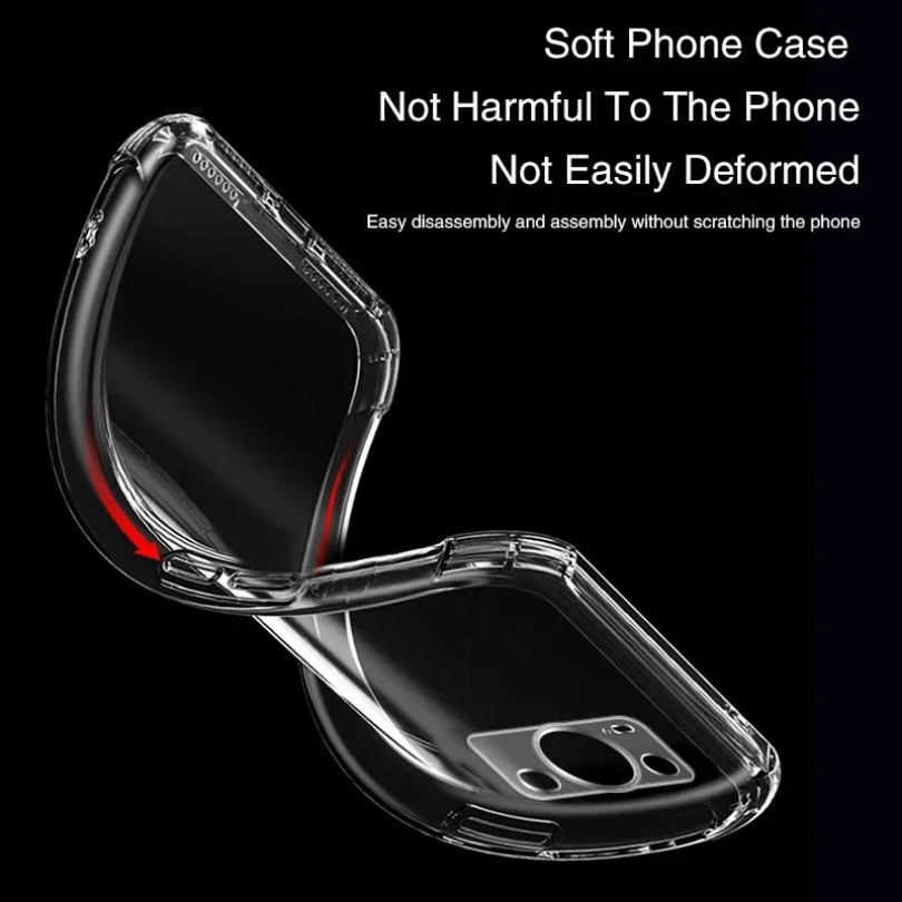 Túi Khí Mềm Silicon Chống Sốc Dành Cho Huawei P60 Pro Art P60Pro P60Art Trong Suốt Chống Sốc Coque Ban Đầu Ốp điện thoại Funda