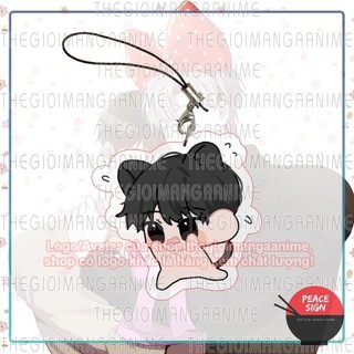 Móc dây treo điện thoại PASSION in hình BL boylove anime chibi mica acrylic móc khóa xinh xắn