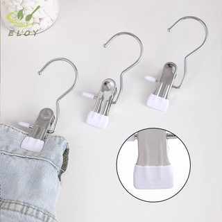 [ELOY] al Thép không gỉ Kim Loại Kẹp Quần Áo Quần Quần Quần Kẹp Tất Kẹp Mũ Kẹp Tấm Kẹp Quần Áo Chốt VN