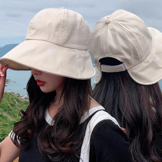 Mũ che nắng có thể gập lại mùa hè dành cho nữ - Mũ che nắng thiết kế mái vòm vành rộng Hàn Quốc
