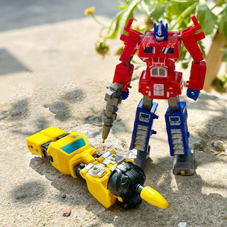 2025 Mới Transformers Optimus Prime Bumblebee Biến Đổi Robot Bút Đồ Chơi Trẻ Em