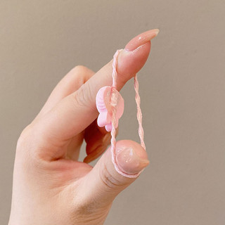100 Cái / bộ Bé Gái Dây Buộc Tóc Chắc Chắn Nhiều Màu Sắc Co Giãn Đuôi Ngựa Dây Buộc Tóc Cho Tóc Thanh Lịch Phong Cách Trang Trí