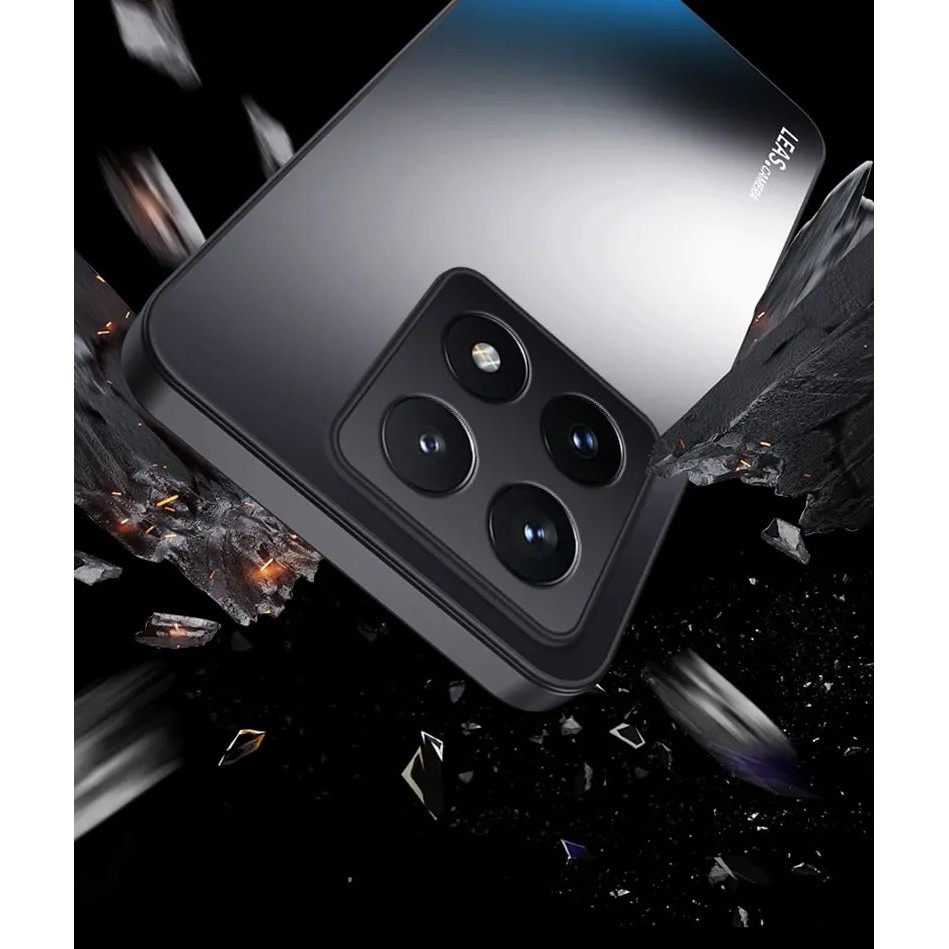 Dành Cho Xiaomi 14T / 14T Pro Vỏ Giáp Chống Sốc Mờ Cứng Ốp Lưng Bảo Vệ Camera