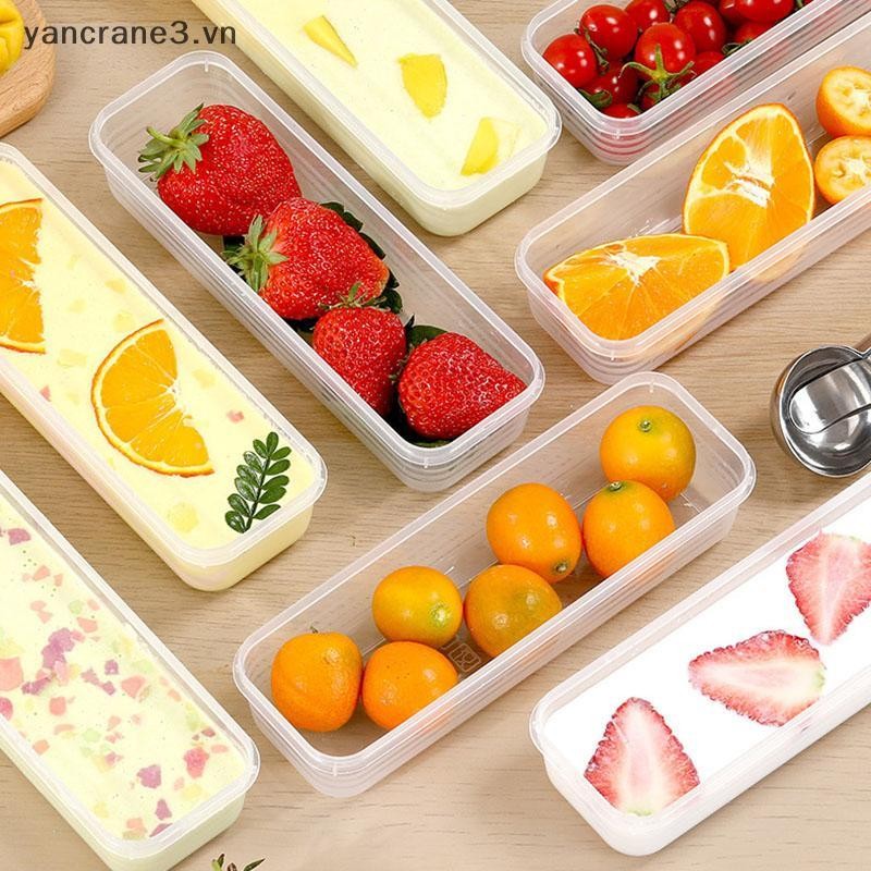 {YAN3} Hộp Tươi Mì Nhựa Bảo Quản Thực Phẩm Hộp Kín Hình Chữ Nhật Hộp Đựng Trái Cây Tủ Lạnh Bảo Quản Đồ Dùng Nhà Bếp Dụng Cụ Gia Đình {yancrane3.vn}
