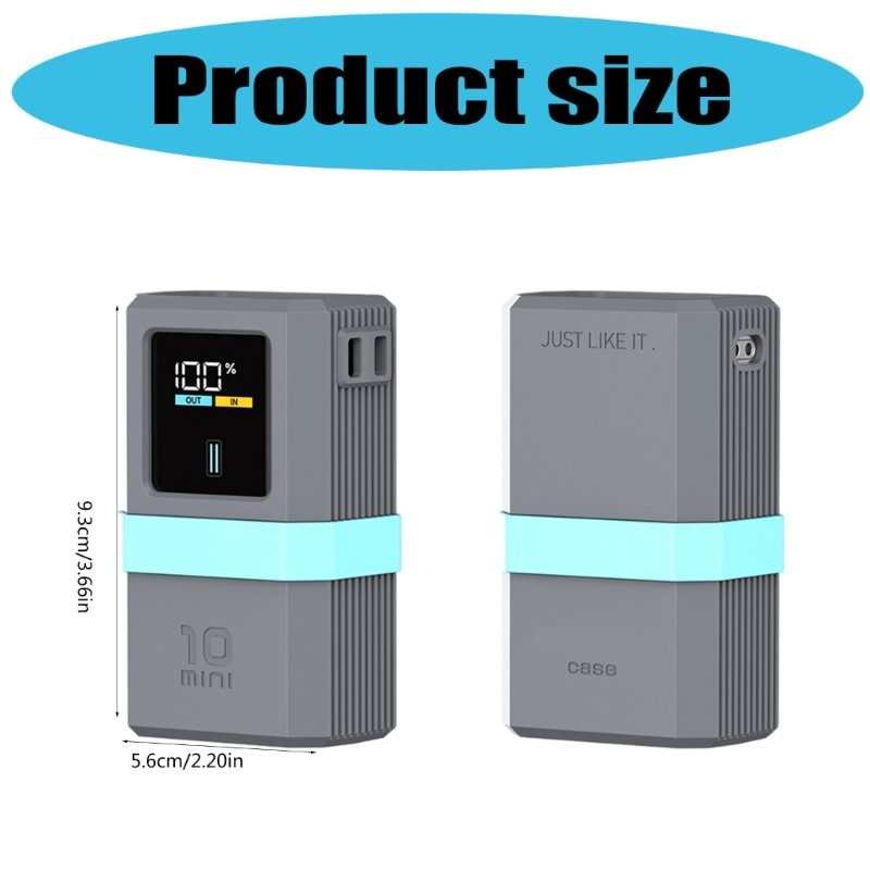 Ốp Lưng Silicon GODD Cho 10 Mini 10000mAh PB1055 Lưu Trữ Ngân Hàng Năng Lượng Bảo Vệ Du Lịch